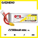 Heiße Verkäufe GaoNeng GNB 4S 2200mah 14,8 V 100C XT60 UAV RC Luft drohne LiPo Batterie Flug Hoch entladung C Bewertung Leistung